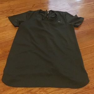 Puma workout shirt with tie back